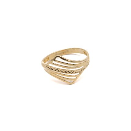 14k noi arany attort gyuru gyemantvesett mintaval 84941