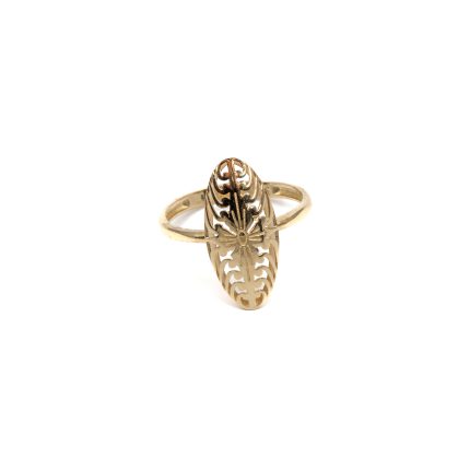 14k noi arany attort navett gyuru 84514