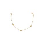 14k noi arany bokalanc korongokkal 84866