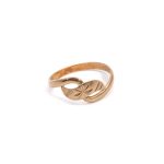 14k noi arany csomos gyuru 84357