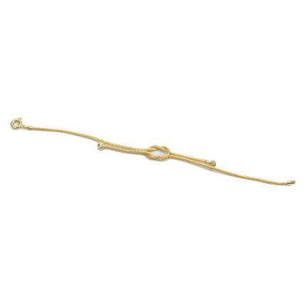 14k noi arany csomos karlanc gyongyokkel 84658