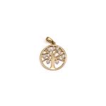 14k noi arany eletfa medal cirkonia kovekkel 84927