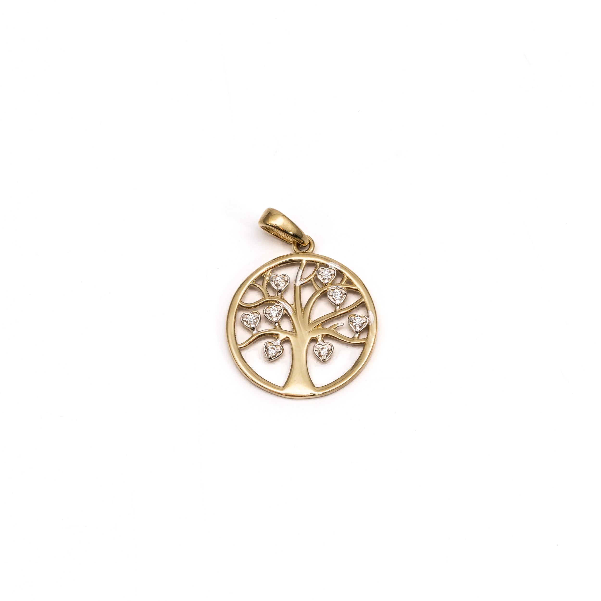 14k noi arany eletfa medal cirkonia kovekkel 84927 14k noi arany eletfa medal cirkonia kovekkel 84927