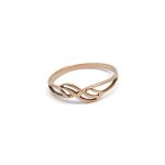 14k noi arany fonott csomo mintas gyuru 84227