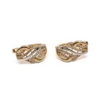 14k noi arany fonott fulbevalo kovekkel 84683