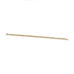 14k noi arany fonott karlanc 84757