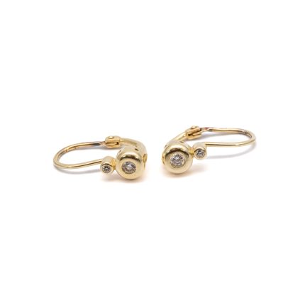 14k noi arany fulbevalo cirkonia kovel 84199