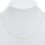 14k noi arany gombos nyaklanc 84320