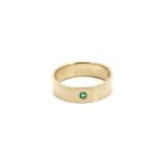 14k noi arany karikagyuru zold kovel 84327