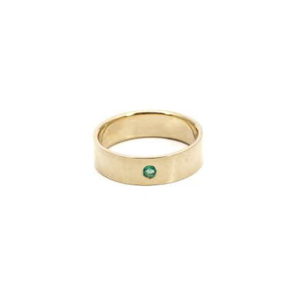 14k noi arany karikagyuru zold kovel 84327