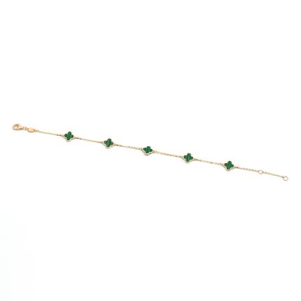 14k noi arany karlanc zold lohere diszekkel 84856