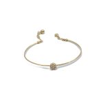 14k noi arany karperec koves virag disszel 84506