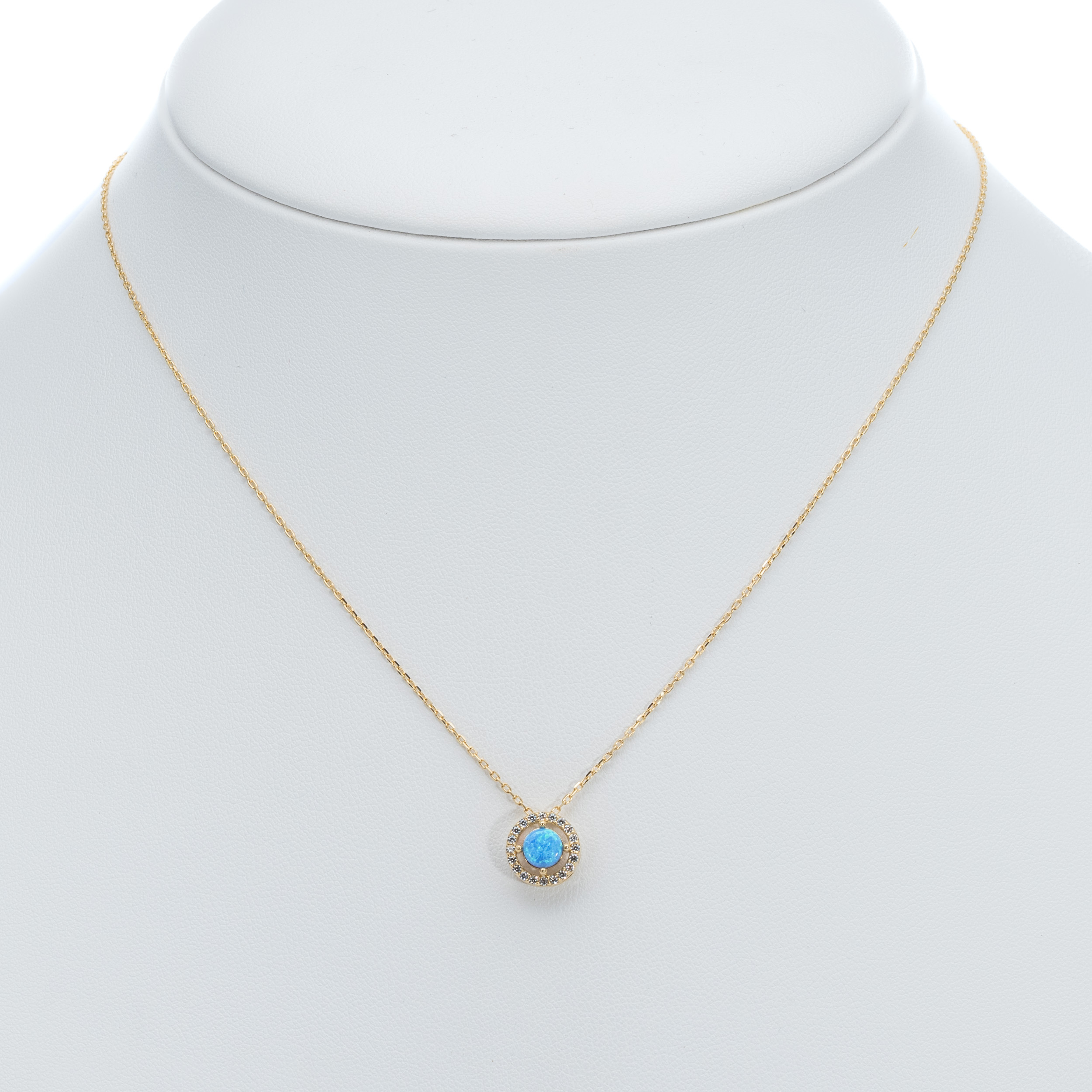 14k noi arany kek opal medalos nyaklanc 84650 14k noi arany kek opal medalos nyaklanc 84650