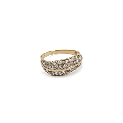 14k noi arany kosoros gyuru 84329