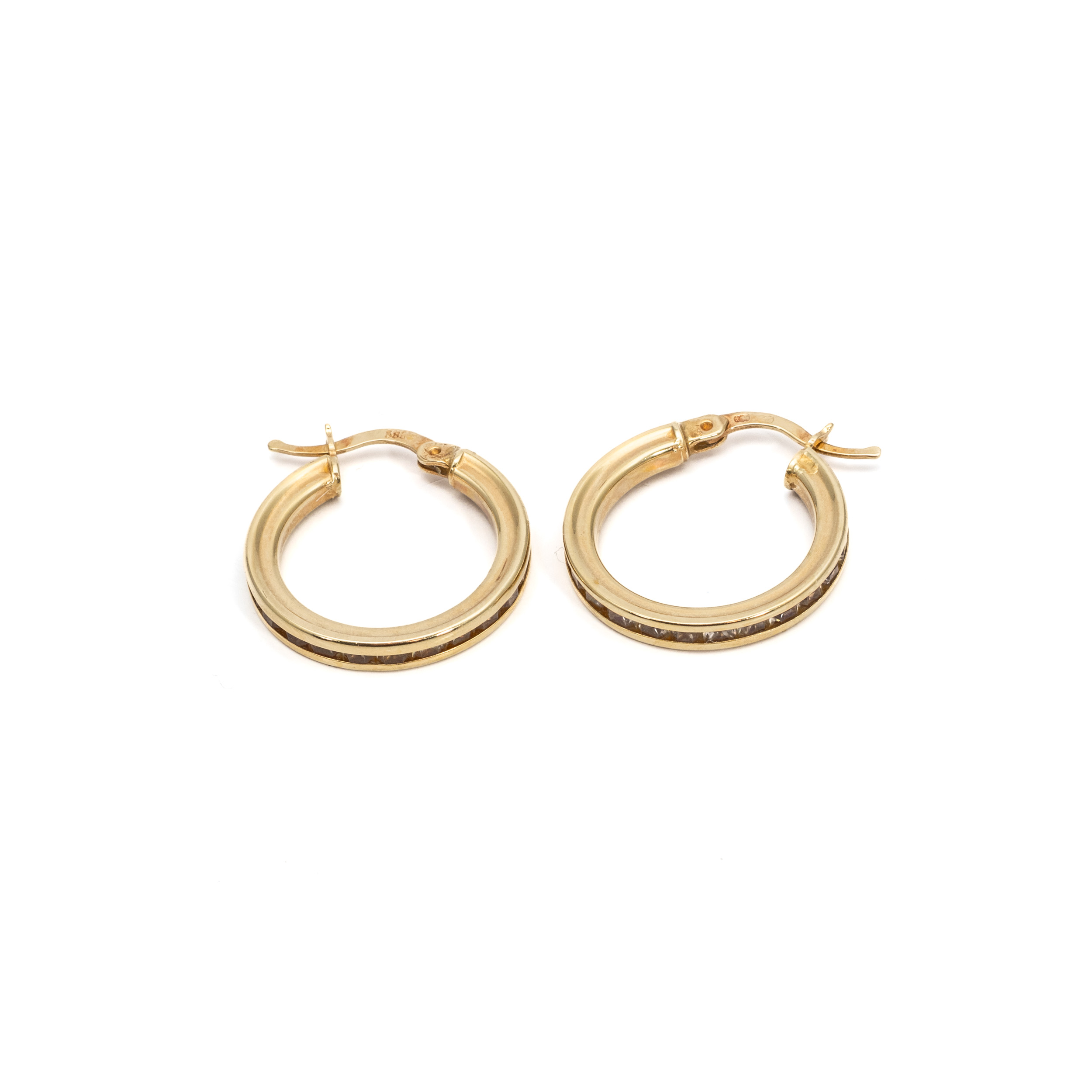 14k noi arany koves karika fulbevalo 84287 14k noi arany koves karika fulbevalo 84287