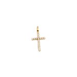 14k noi arany koves kereszt medal 84559