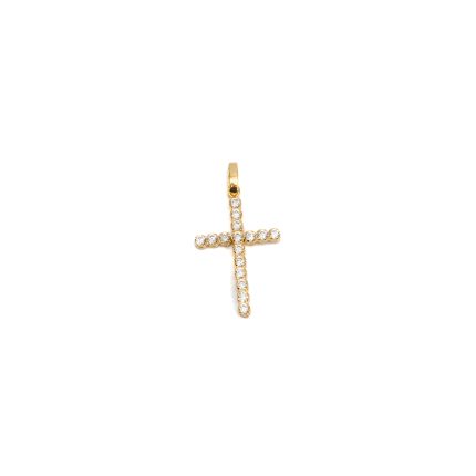 14k noi arany koves kereszt medal 84559