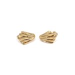 14k noi arany legyezo fulbevalo 84461