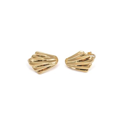 14k noi arany legyezo fulbevalo 84461