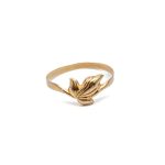 14k noi arany level mintas gyuru 84202