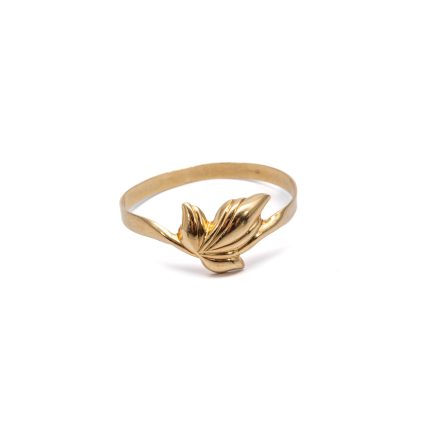 14k noi arany level mintas gyuru 84202