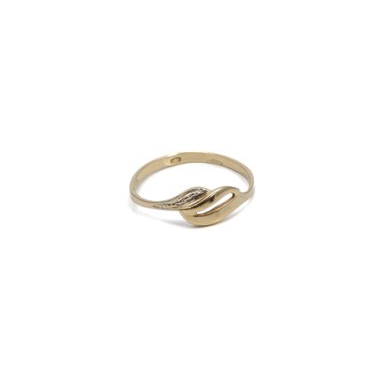 14k noi arany level mintas gyuru 84400