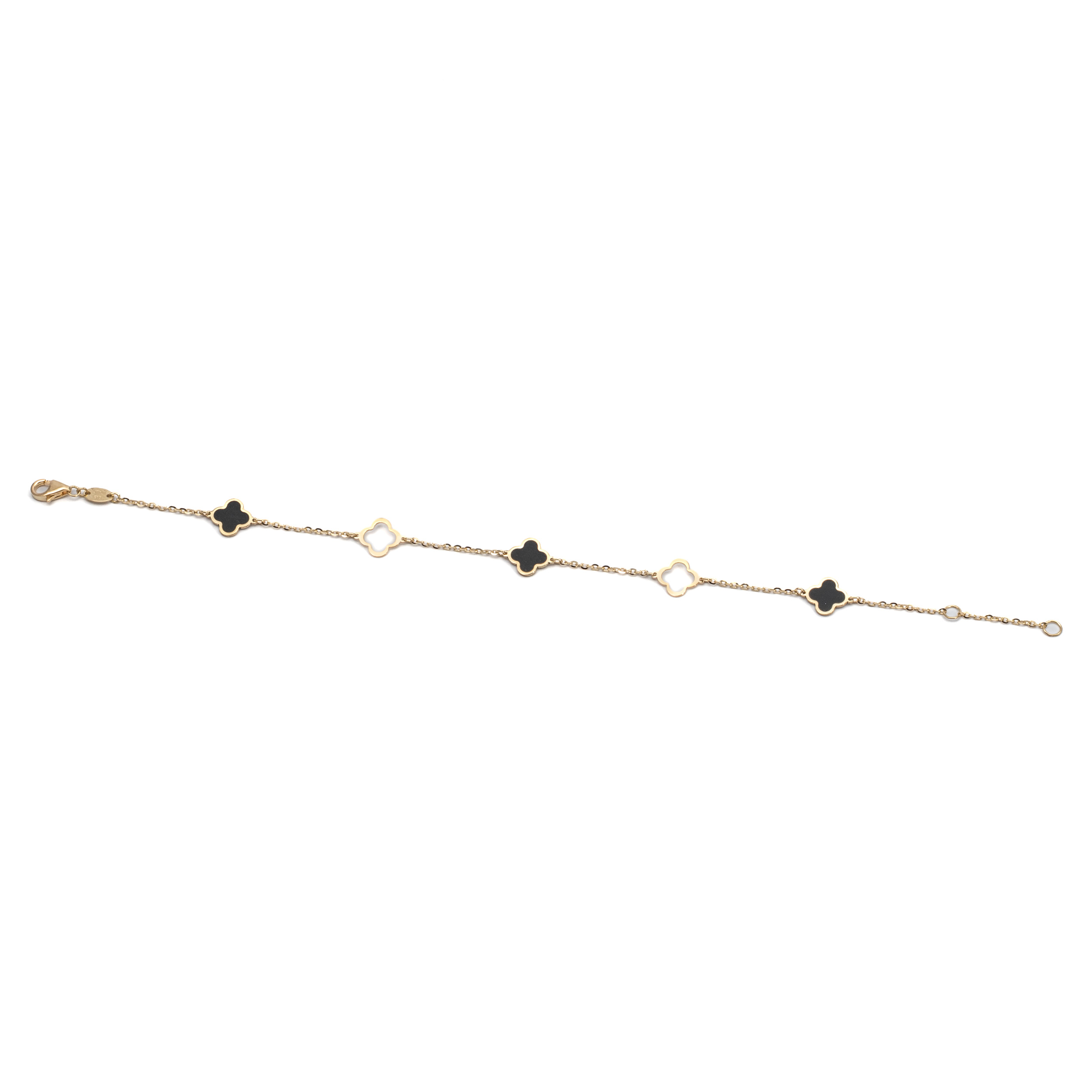14k noi arany loheres karlanc fekete kovel 84587 14k noi arany loheres karlanc fekete kovel 84587
