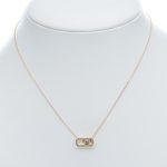 14k noi arany mozgo koves medalos nyaklanc 84654