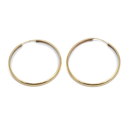 14k noi arany nagy karika fulbevalo 84149