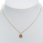 14k noi arany nyaklanc kerek medallal 84793