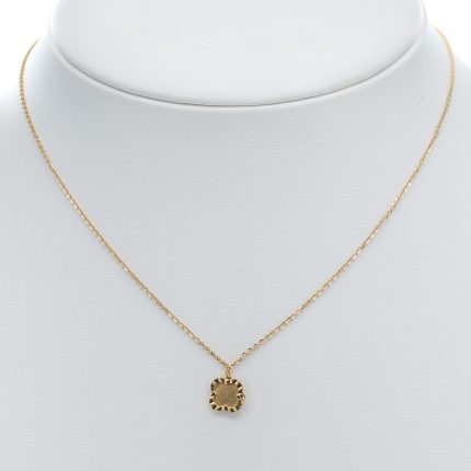 14k noi arany nyaklanc kerek medallal 84796
