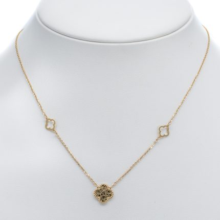 14k noi arany nyaklanc lohere diszekkel 84794