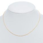14k noi arany palcas anker nyaklanc 84583