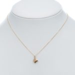 14k noi arany pillango medalos nyaklanc 84648