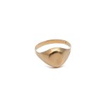 14k noi arany sima pecsetgyuru 84382