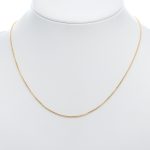 14k noi arany spiga nyaklanc 50 cm 84212