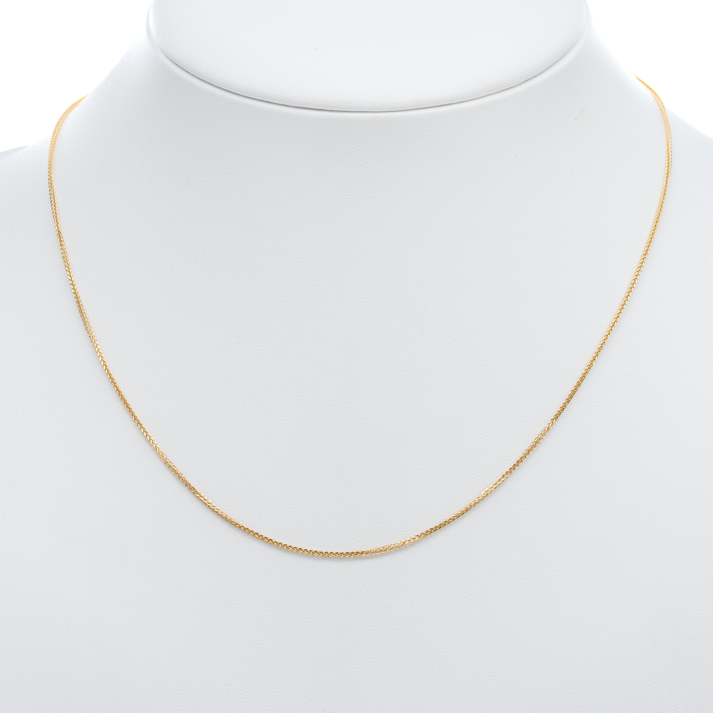 14k noi arany spiga nyaklanc 50 cm 84212 14k noi arany spiga nyaklanc 50 cm 84212