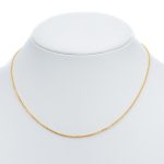 14k noi arany spiga nyaklanc 84584