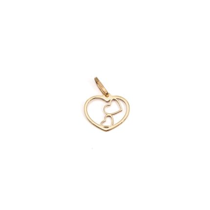 14k noi arany sziv medal kis szivekkel 84622