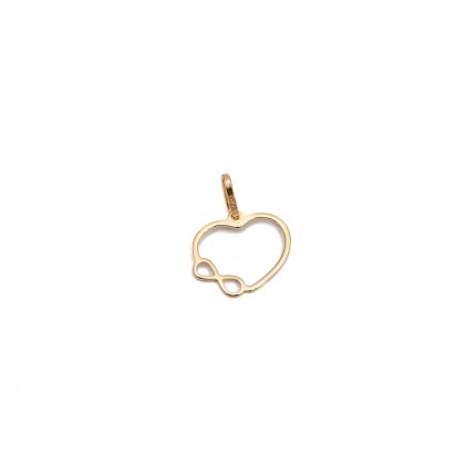 14k noi arany sziv medal vegtelen jellel 84640