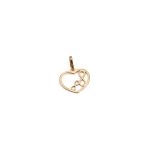14k noi arany sziv medal vegtelen jellel 84642