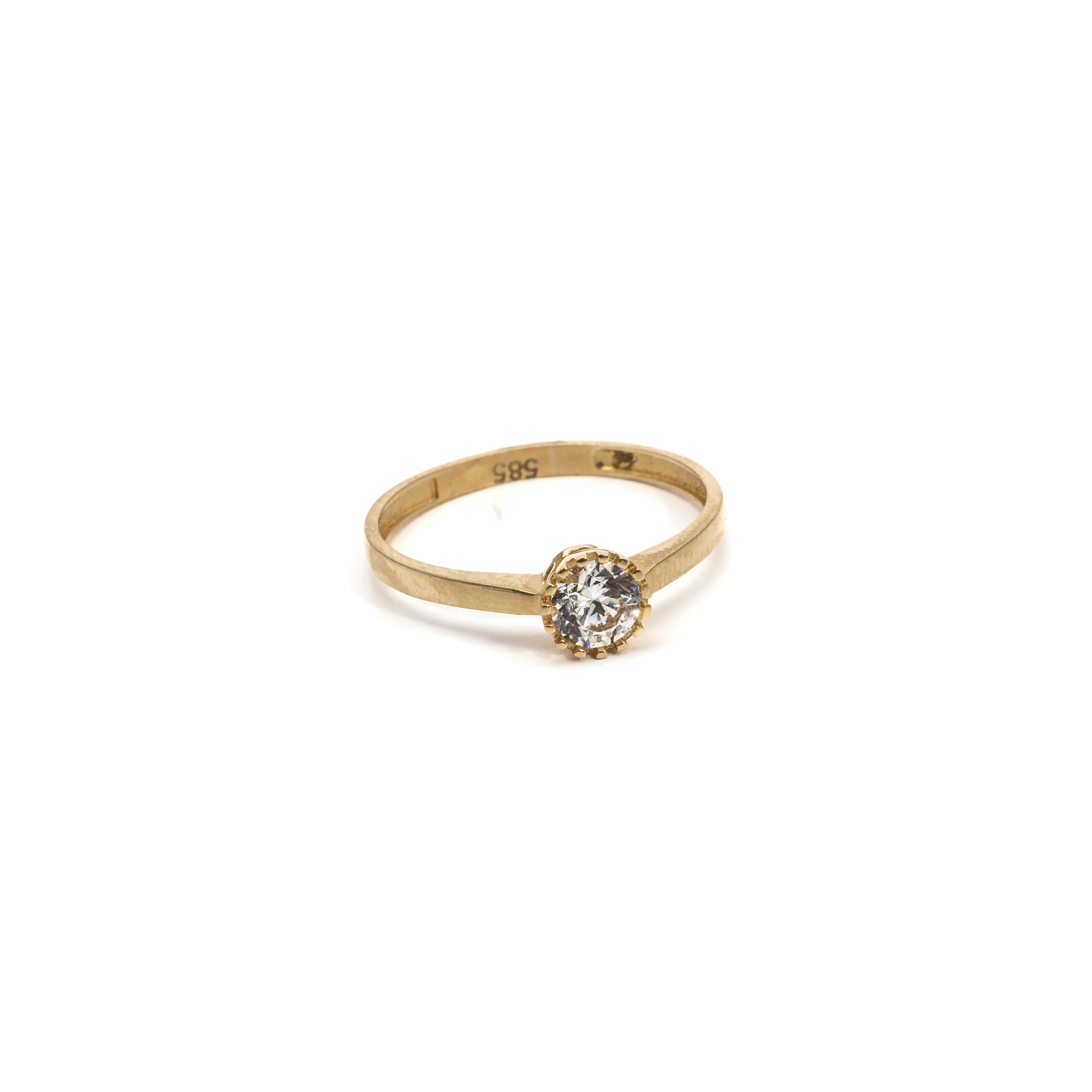 14k noi arany szoliter gyuru cirkonia kovel 84462 14k noi arany szoliter gyuru cirkonia kovel 84462