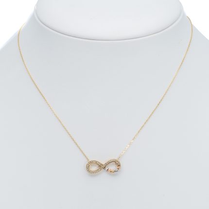 14k noi arany vegtelen medalos nyaklanc 84652