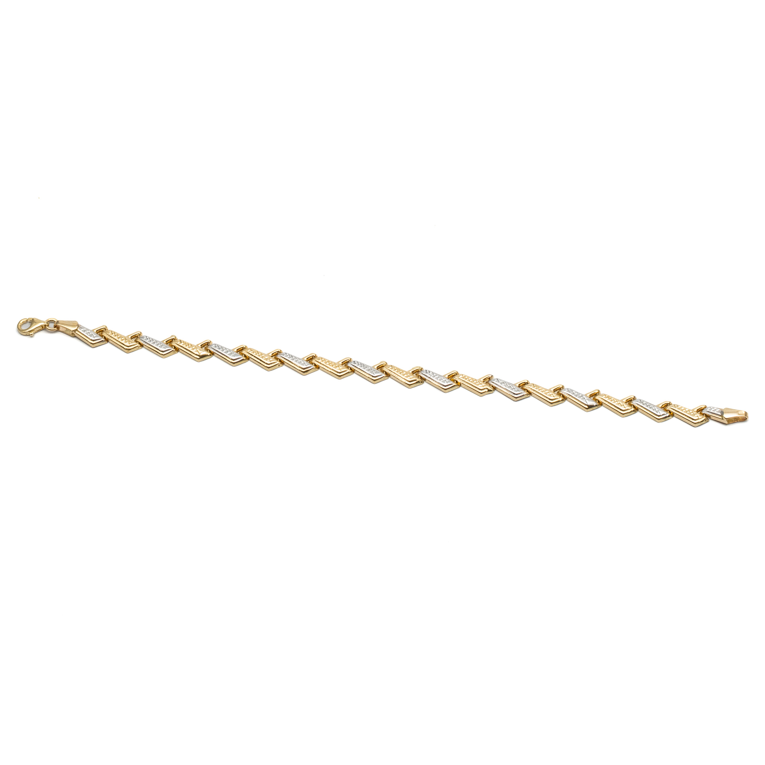 14k noi bicolor arany cikcakk karlanc 84871 14k noi bicolor arany cikcakk karlanc 84871
