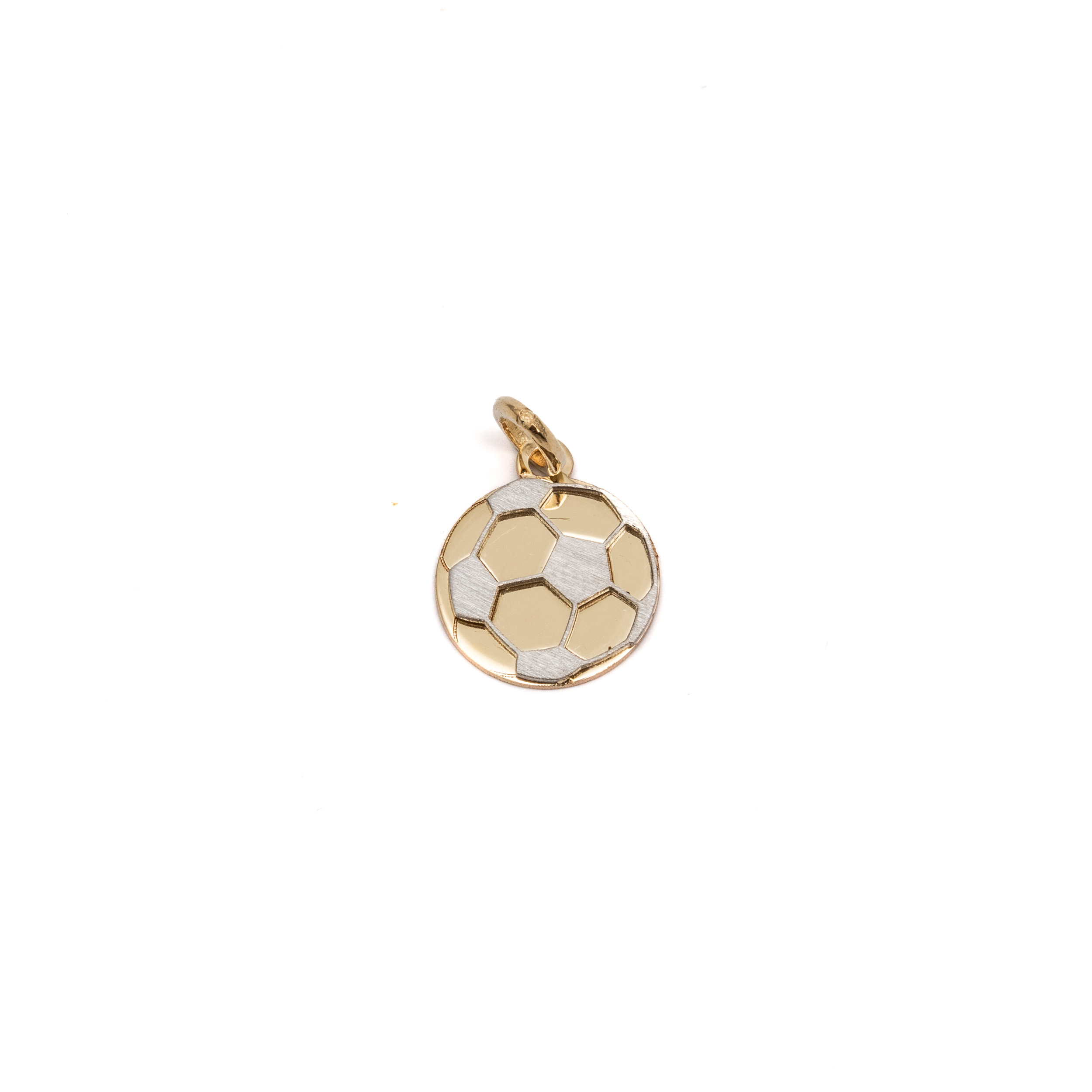 14k noi bicolor arany focilabda medal 84925 14k noi bicolor arany focilabda medal 84925
