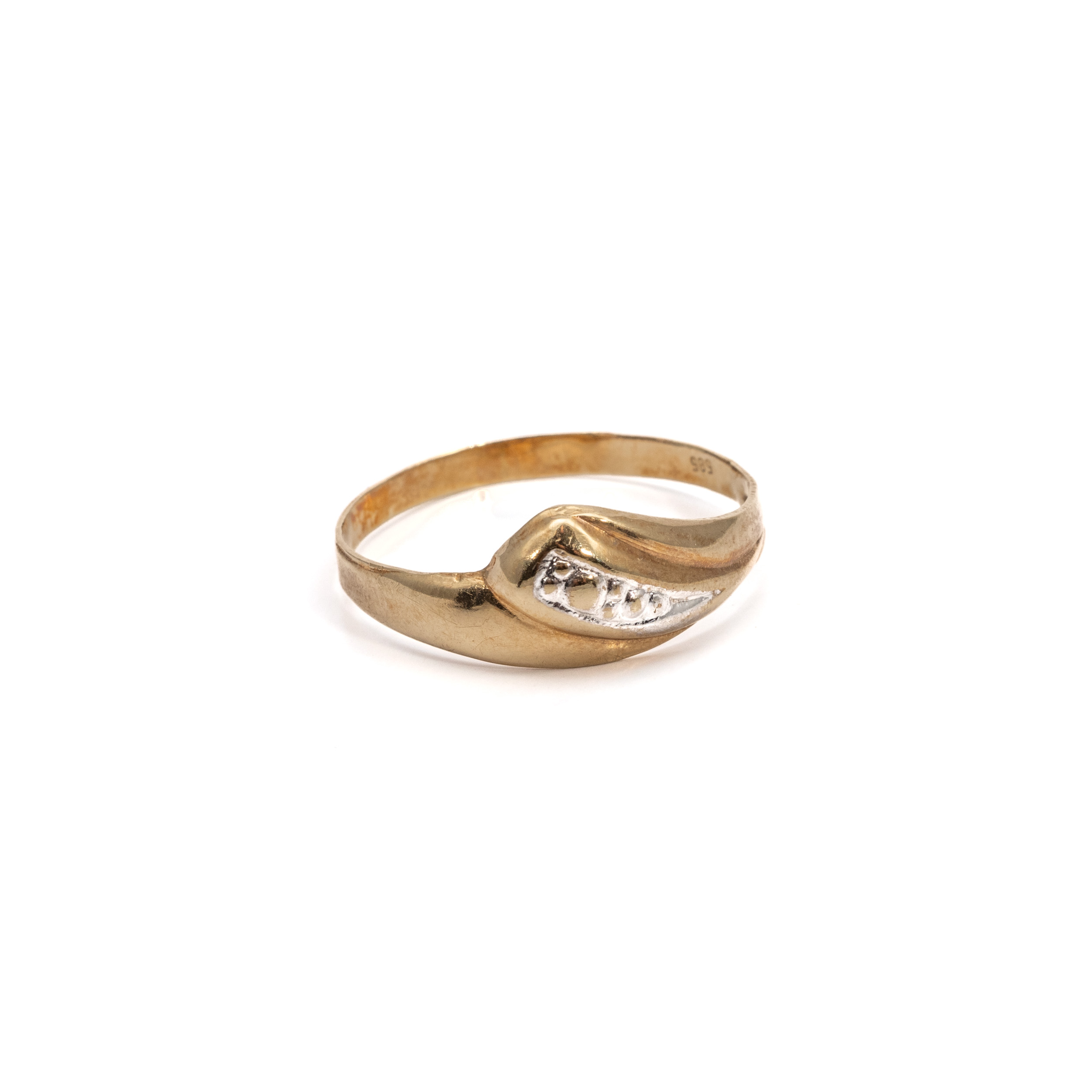 14k noi bicolor arany gyuru 84421 14k noi bicolor arany gyuru 84421