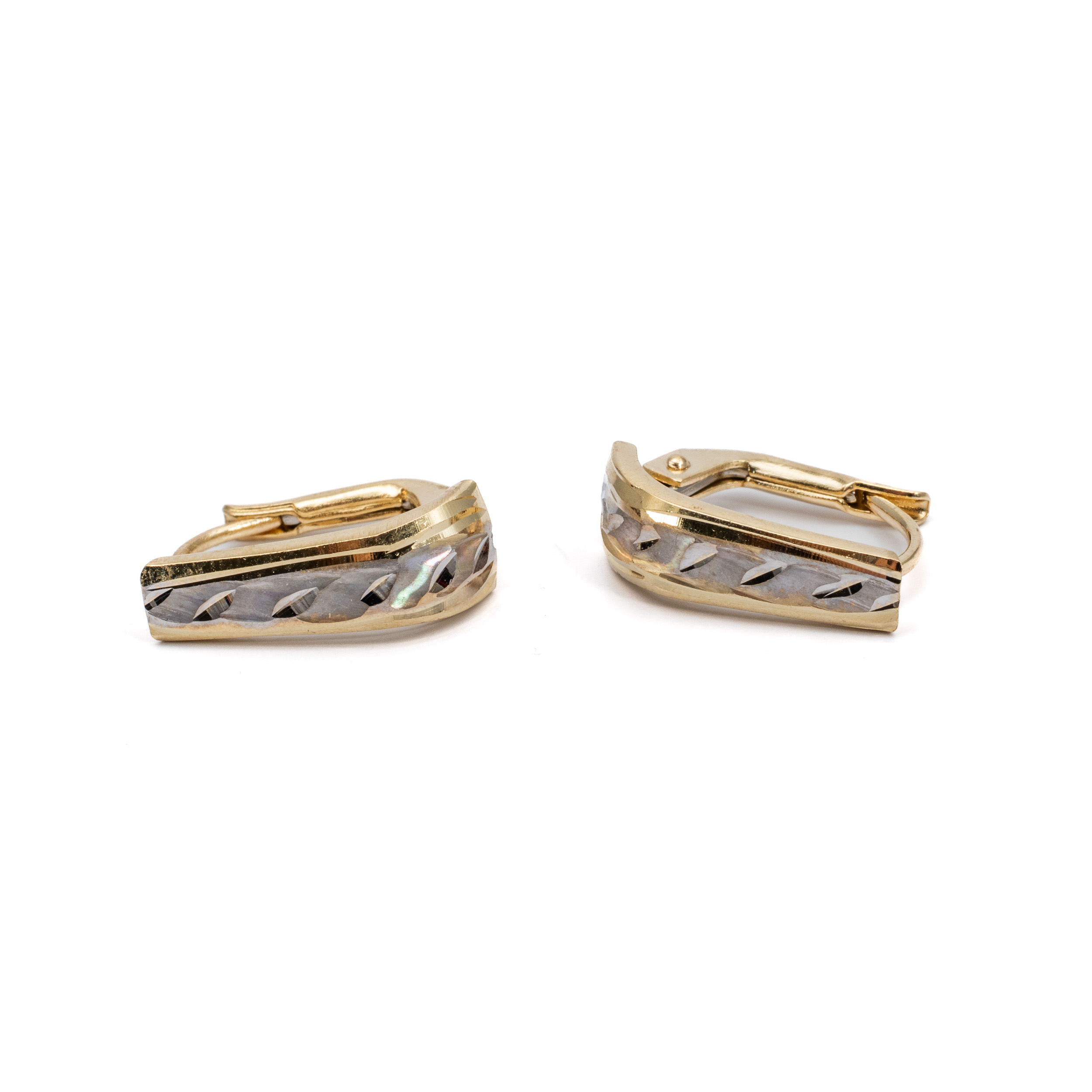 14k noi bicolor arany karika fulbevalo 84460 14k noi bicolor arany karika fulbevalo 84460