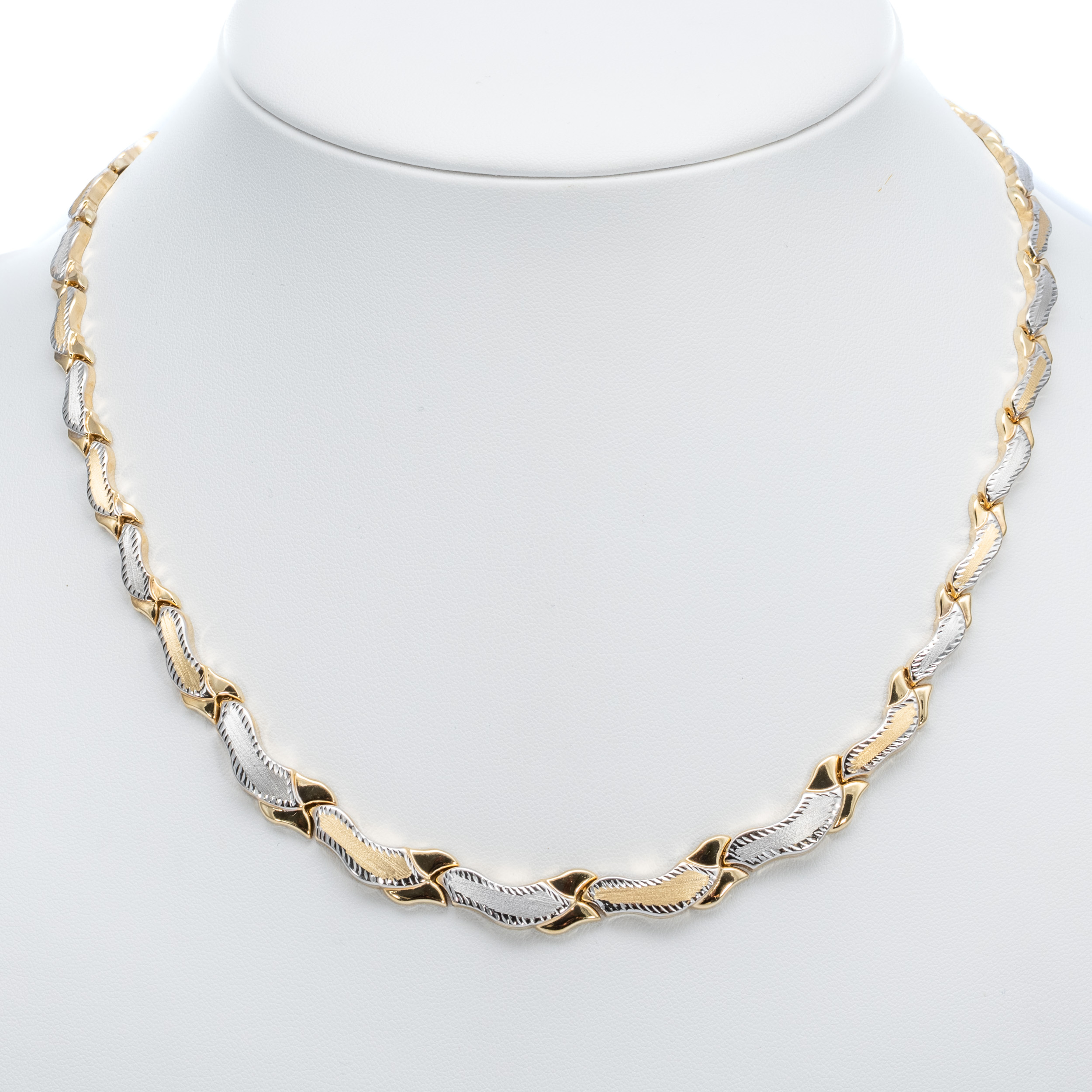 14k noi bicolor arany mintas nyaklanc 50 cm 84186 14k noi bicolor arany mintas nyaklanc 50 cm 84186