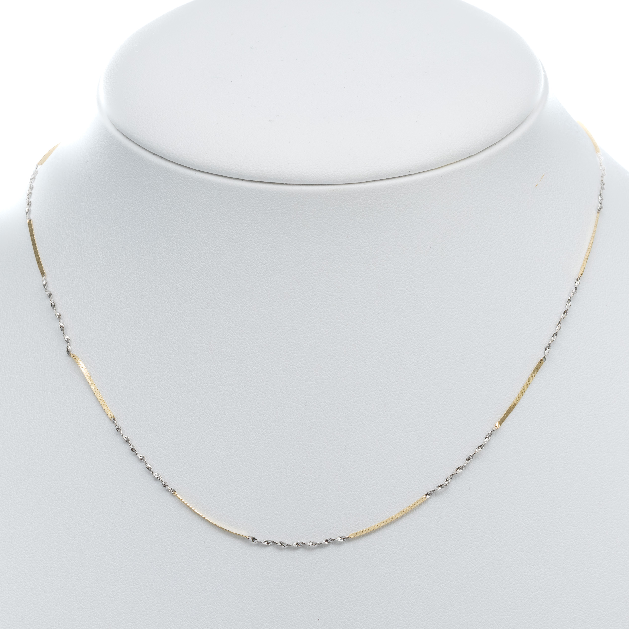 14k noi bicolor arany nyaklanc 84853 14k noi bicolor arany nyaklanc 84853