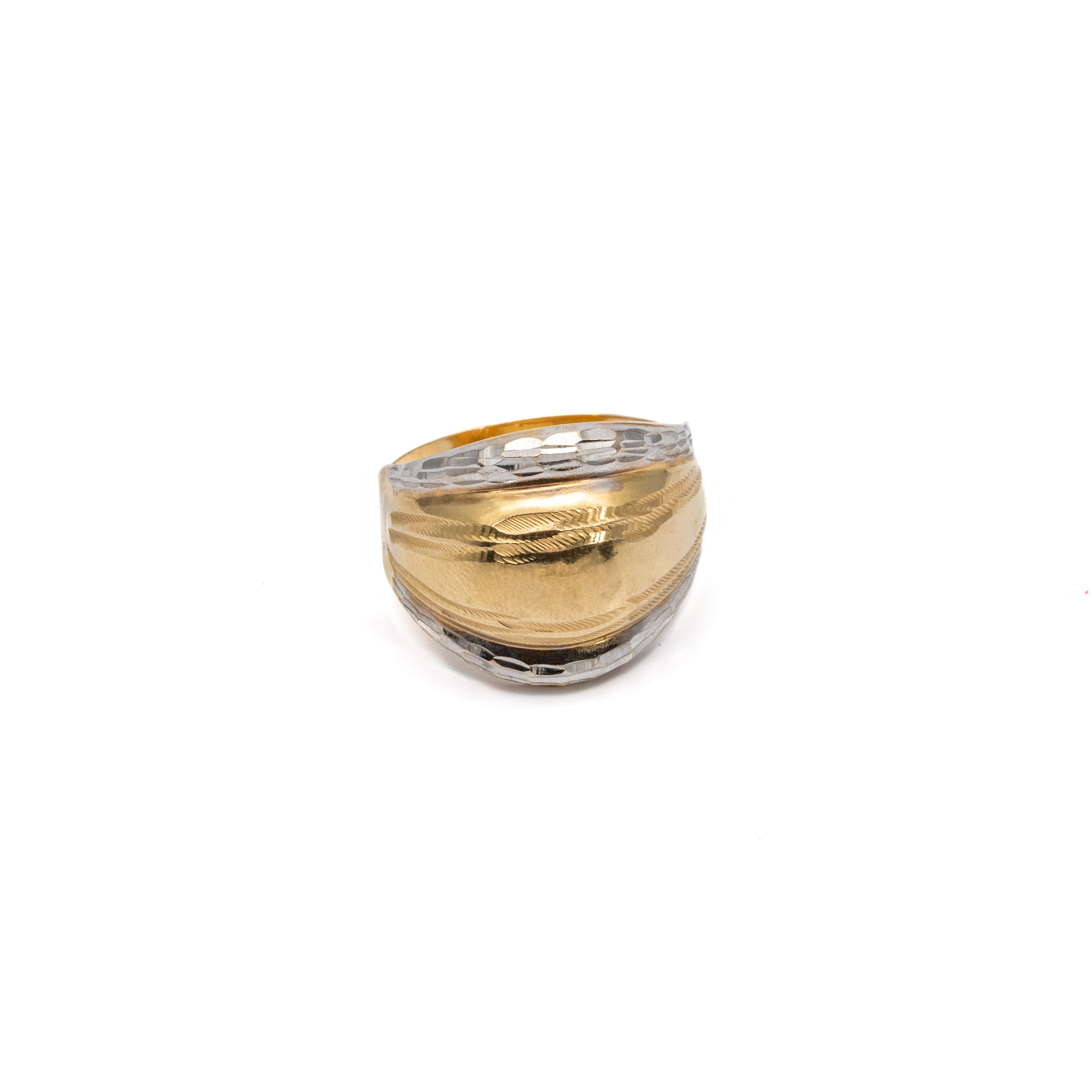 14k noi bicolor arany szeles gyuru 84700 14k noi bicolor arany szeles gyuru 84700